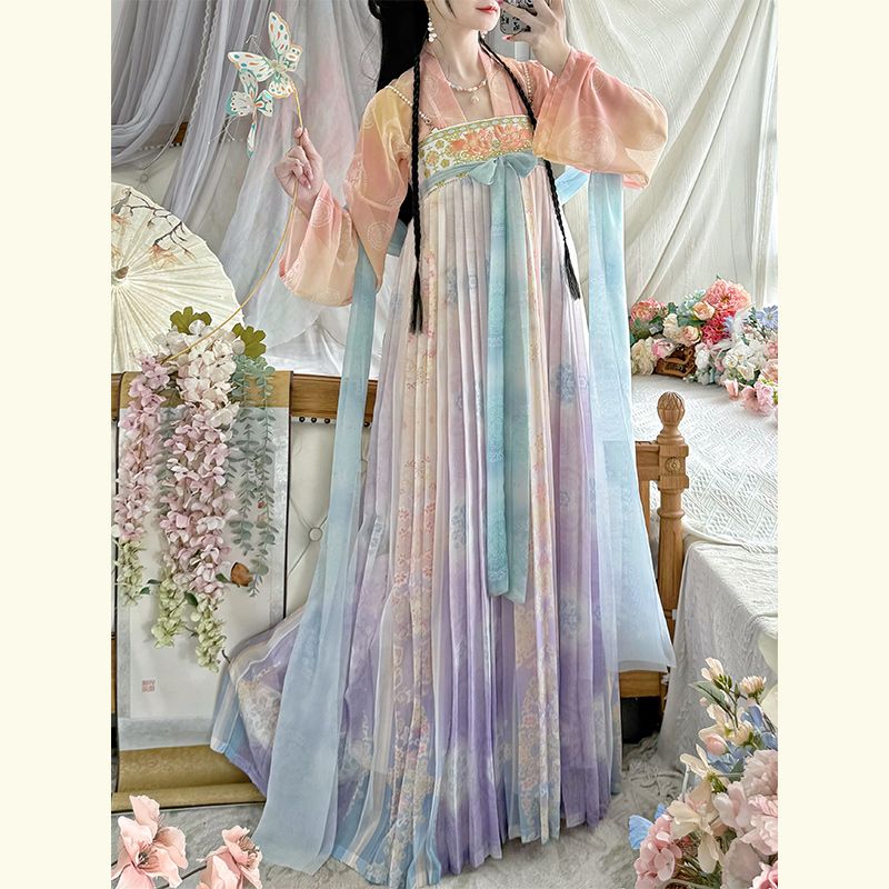 Ethnic Dress Fashion Show - 2026 Nova Roupa Tradicional Chinesa com