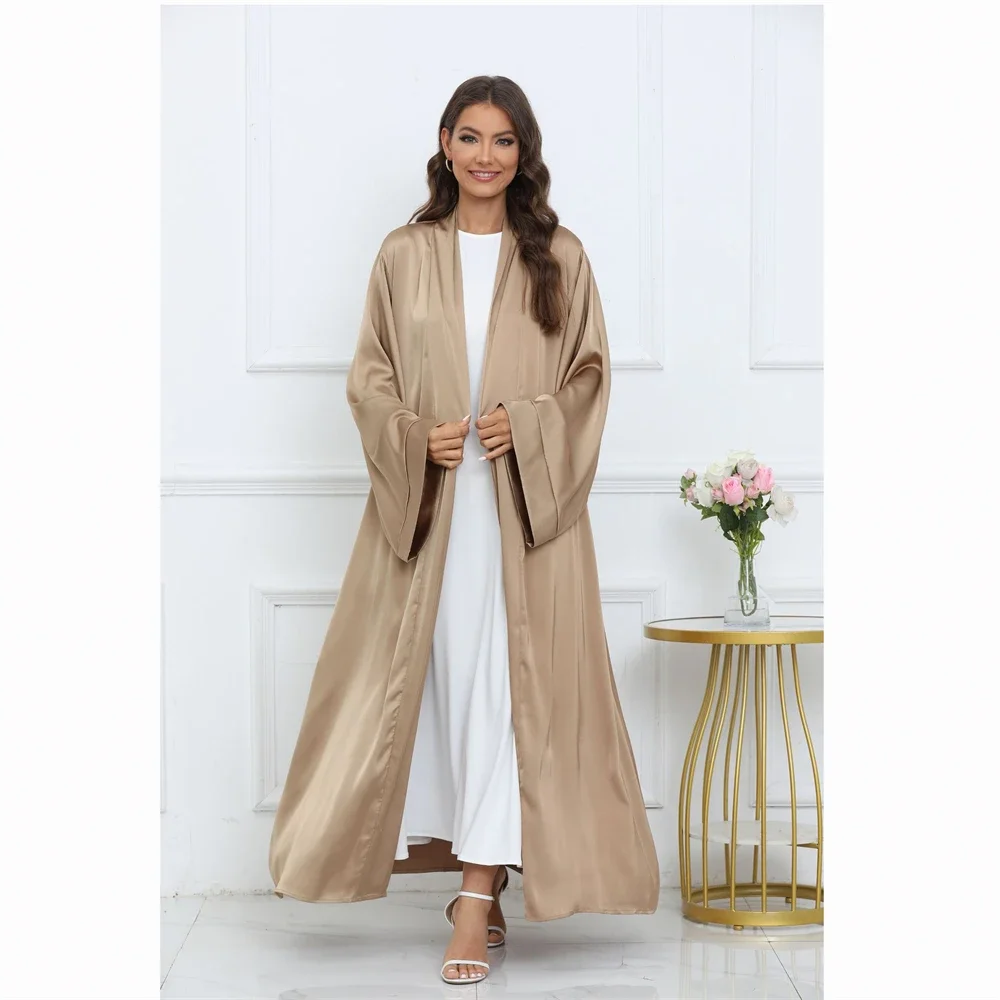 Vestido Maxi Abaya Kimono Aber - Jalabiya Women Arabic avaliação e preço
