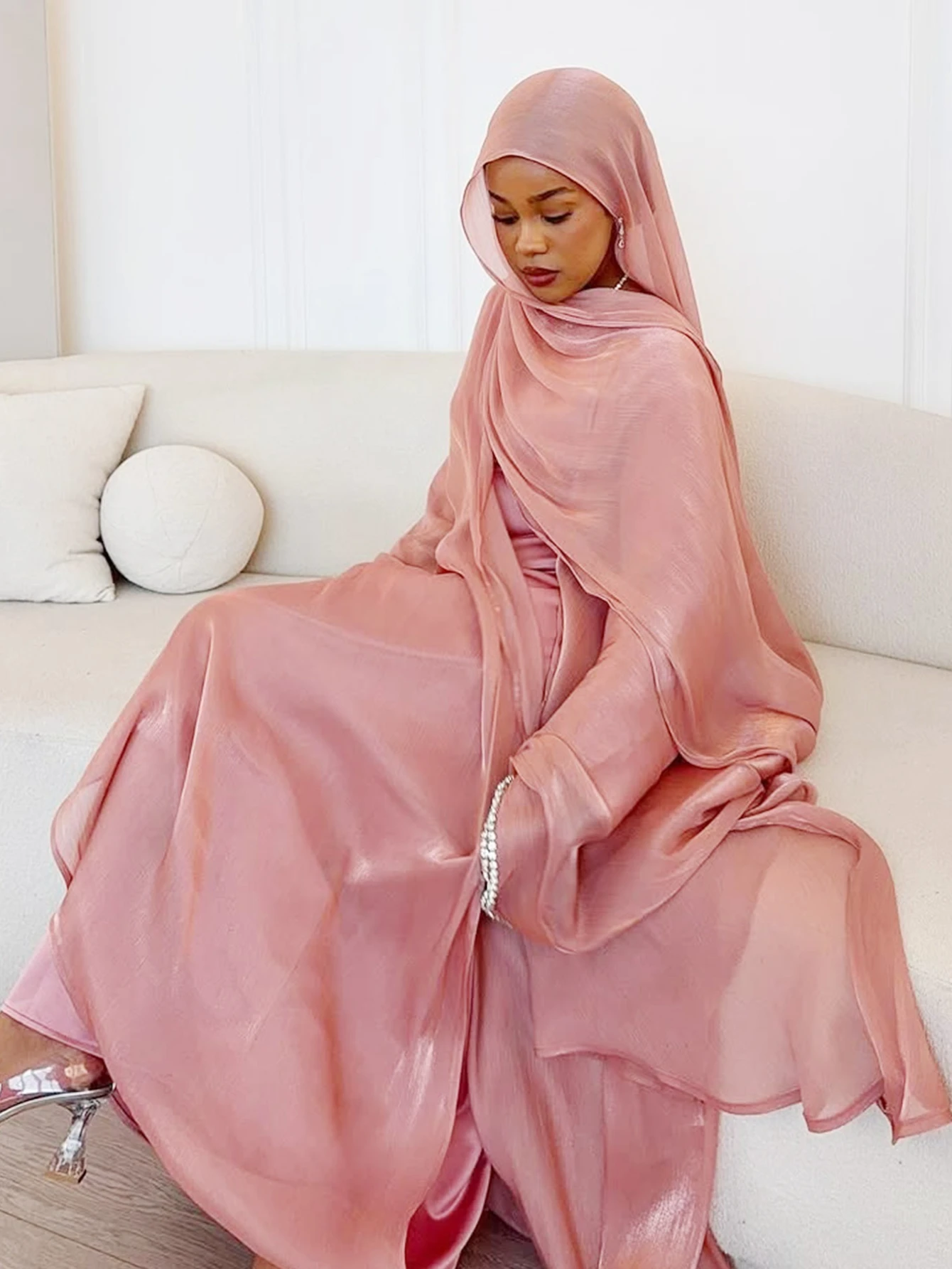 Abaya Muçulmana para o Eid, Ve - Jalabiya Women Arabic avaliação e preço