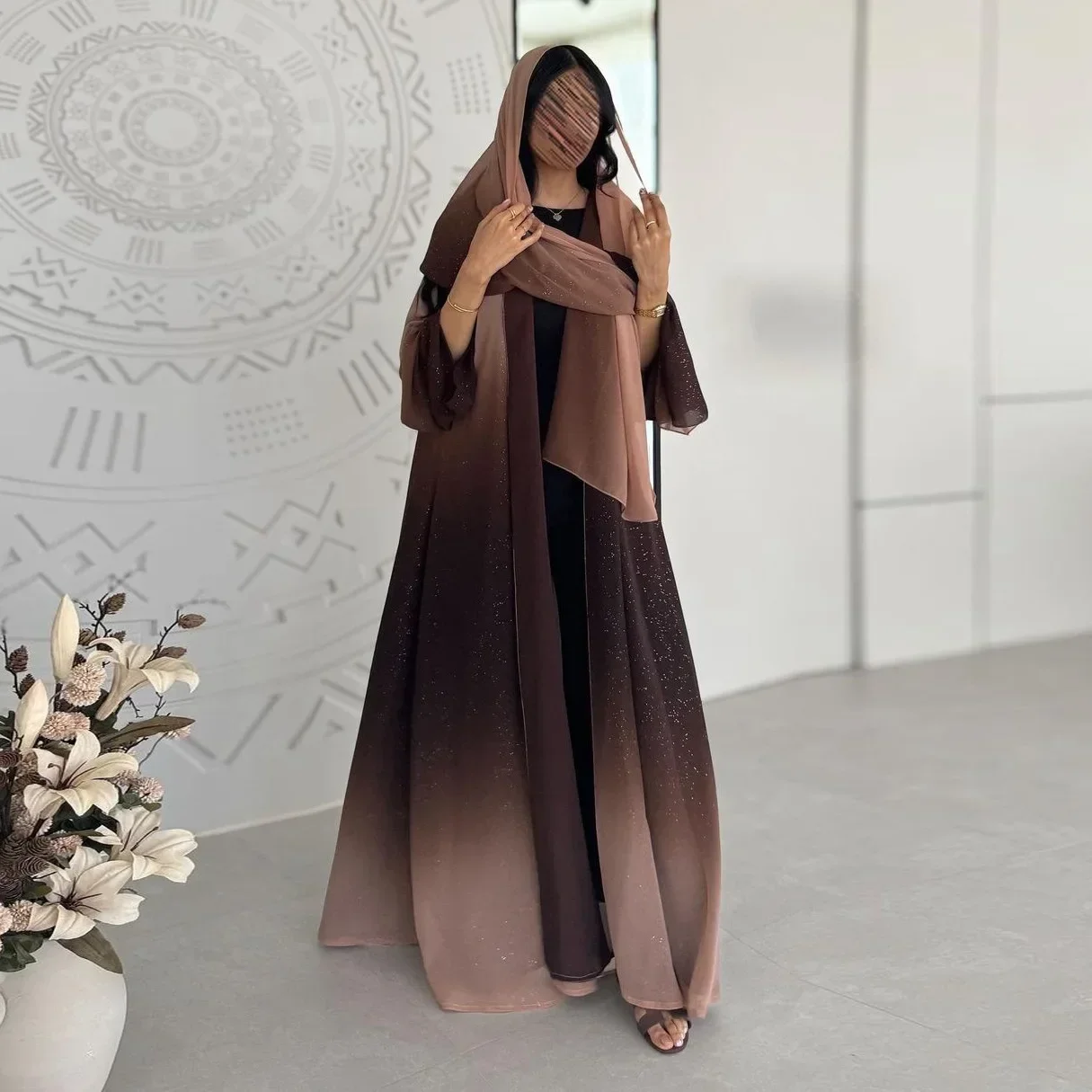 Vestido muçulmano de quimono a - Jalabiya Women Arabic avaliação e preço