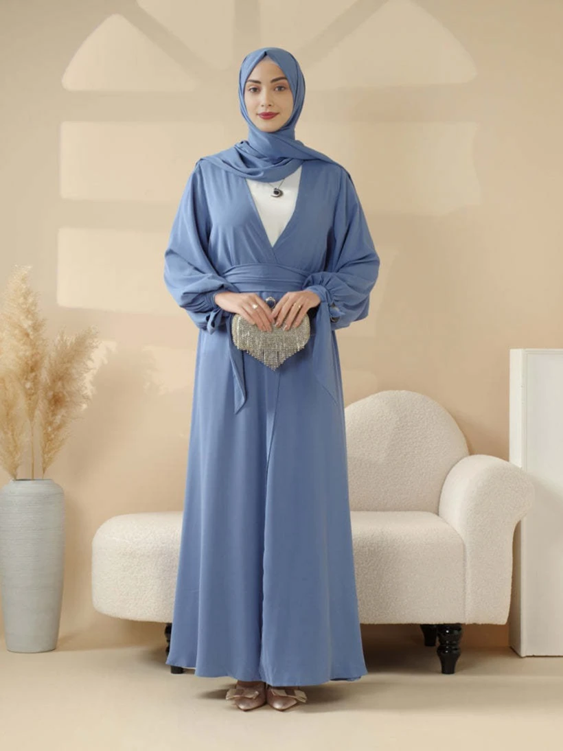 Eid feminino abaya vestido muç - Jalabiya Women Arabic avaliação e preço