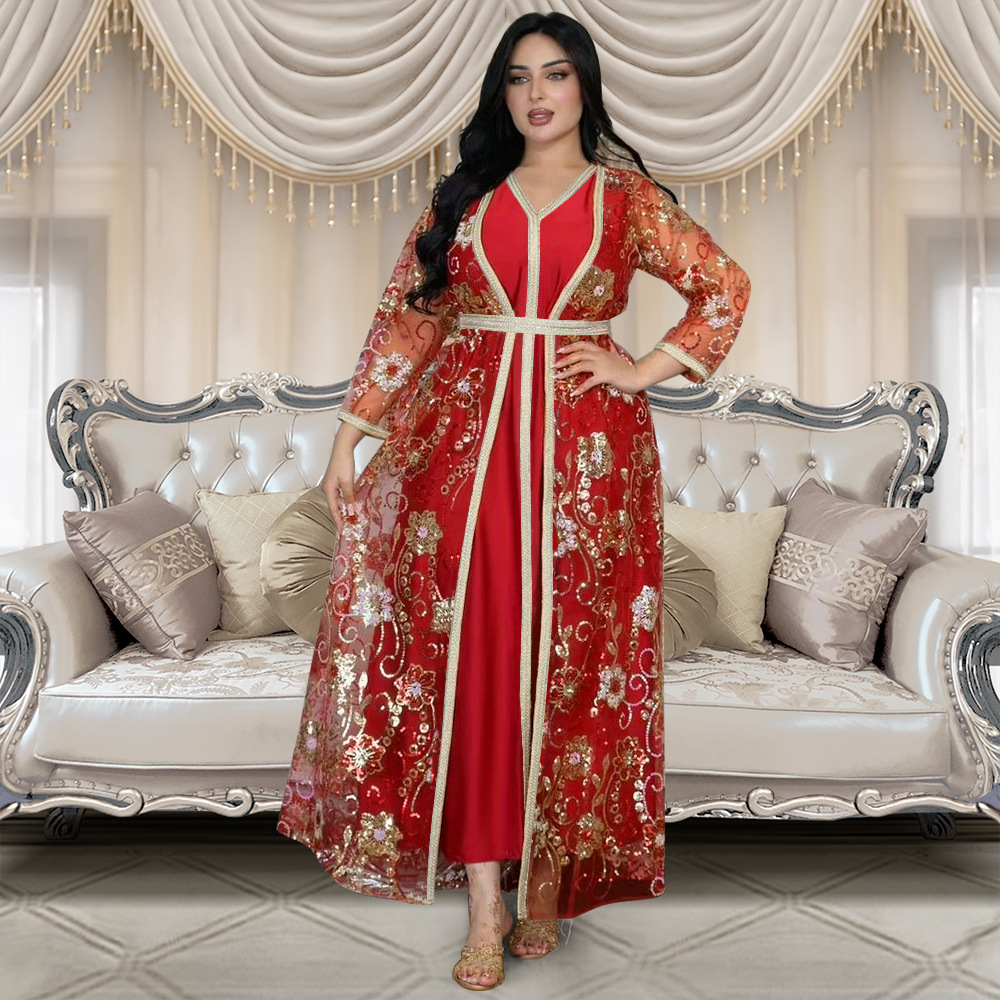 Vestido de festa Eid Ramadan f - Jalabiya Women Arabic avaliação e preço