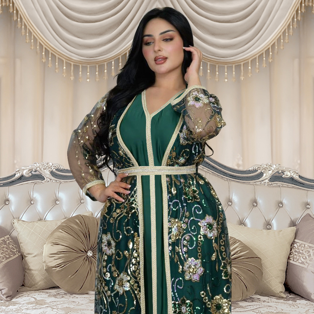Vestido de festa Eid Ramadan f - Jalabiya Women Arabic avaliação e preço