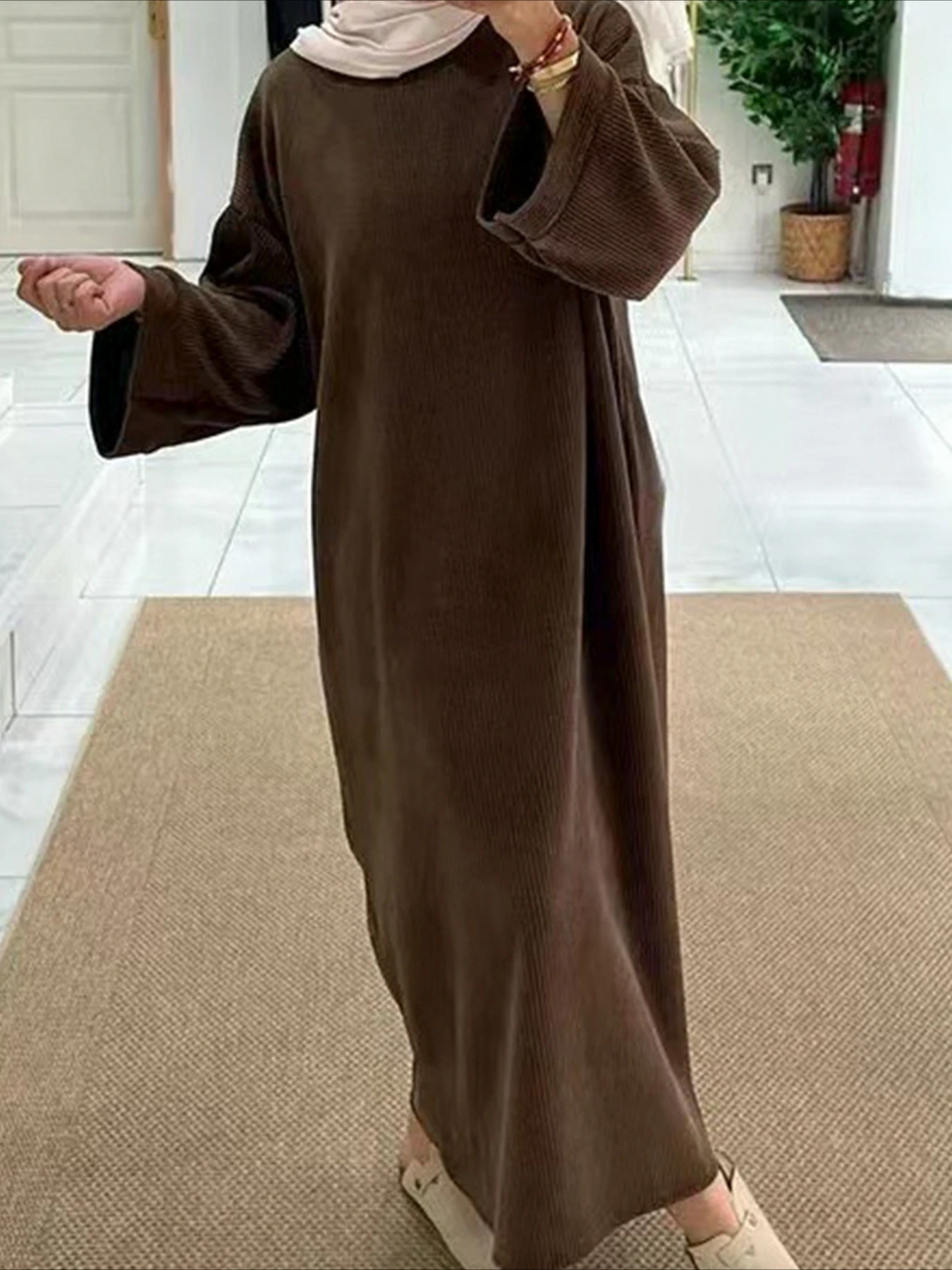 Eid muçulmano feminino vestido - Jalabiya Women Arabic avaliação e preço