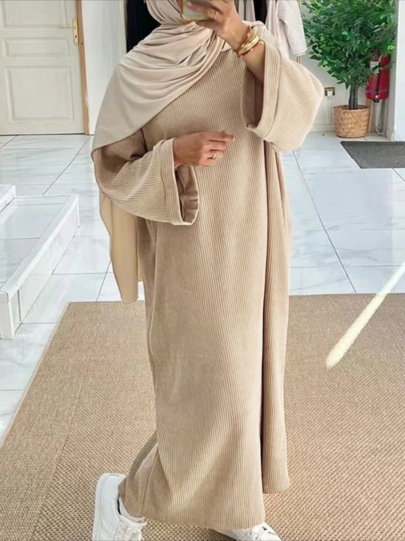 Eid muçulmano feminino vestido - Jalabiya Women Arabic avaliação e preço
