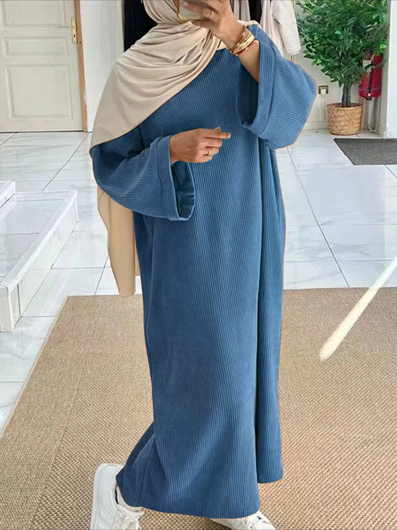 Eid muçulmano feminino vestido - Jalabiya Women Arabic avaliação e preço