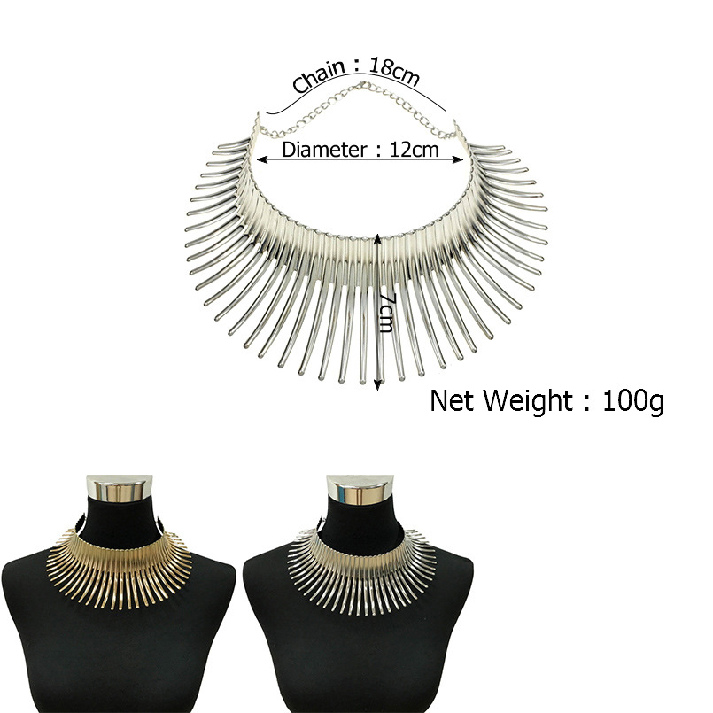 Abqr feminino grande colar afr - Ethnic Fashion India avaliação e preço